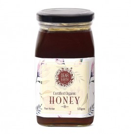 Dear Earth Certified Organic Honey  Glass Jar  500 grams
